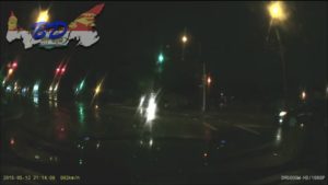 Almost Red Light Collision