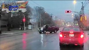 Cross Walk Close Call