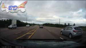 Exaggerated Lane Change