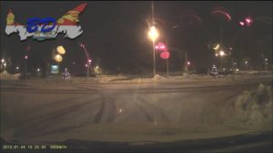 Snowy Red Runner